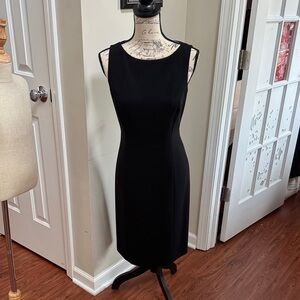 Ann Taylor Classic Black Sheath Dress: Very Audrey